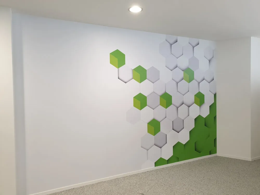 décoration murale salle de réunion VIZYON