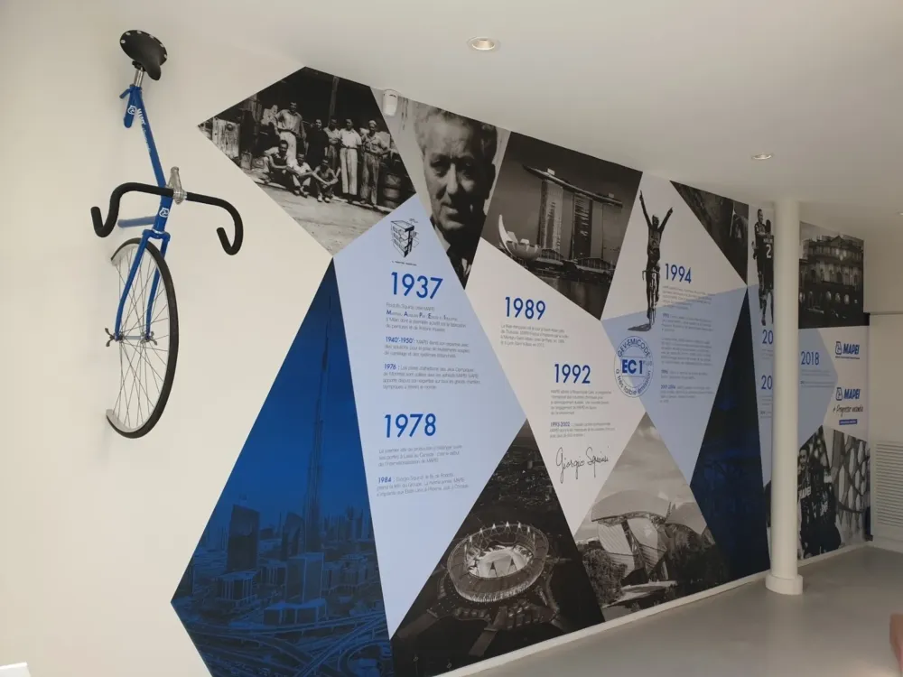habillage mural personnalisé VIZYON
